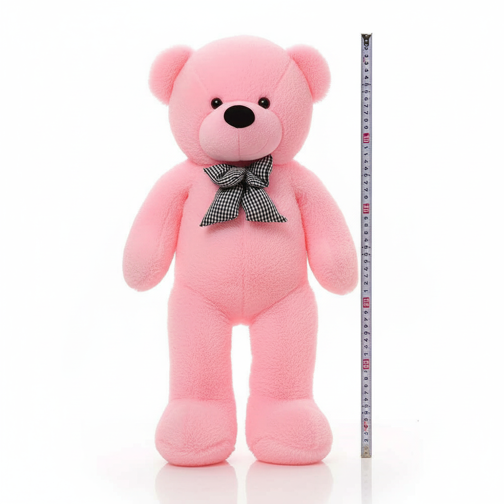 דובי ענק בגודל מטר בצבע ורוד