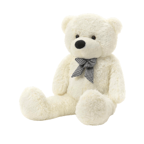 דובי ענק 2 מטר – צבע שמנת מפנק