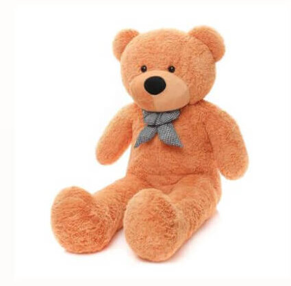 דובי ענק 2 מטר בצבע כתום