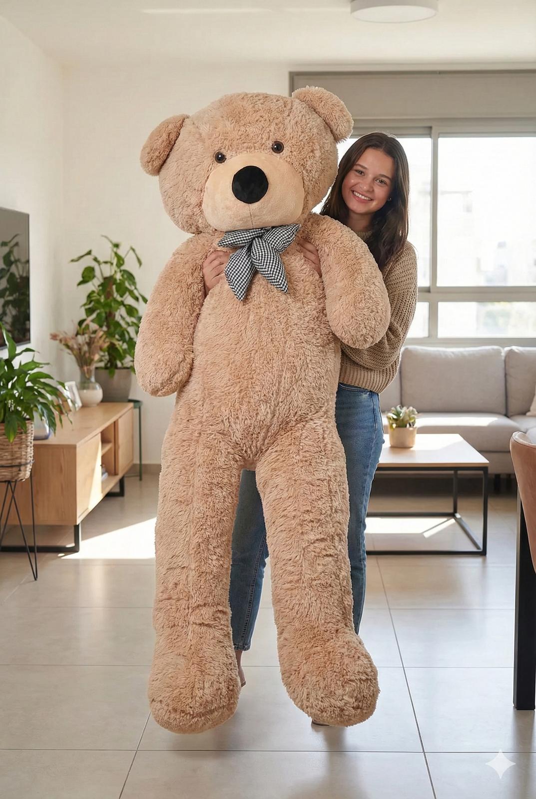 דובי ענק מטר וחצי – קלאסי מוקה