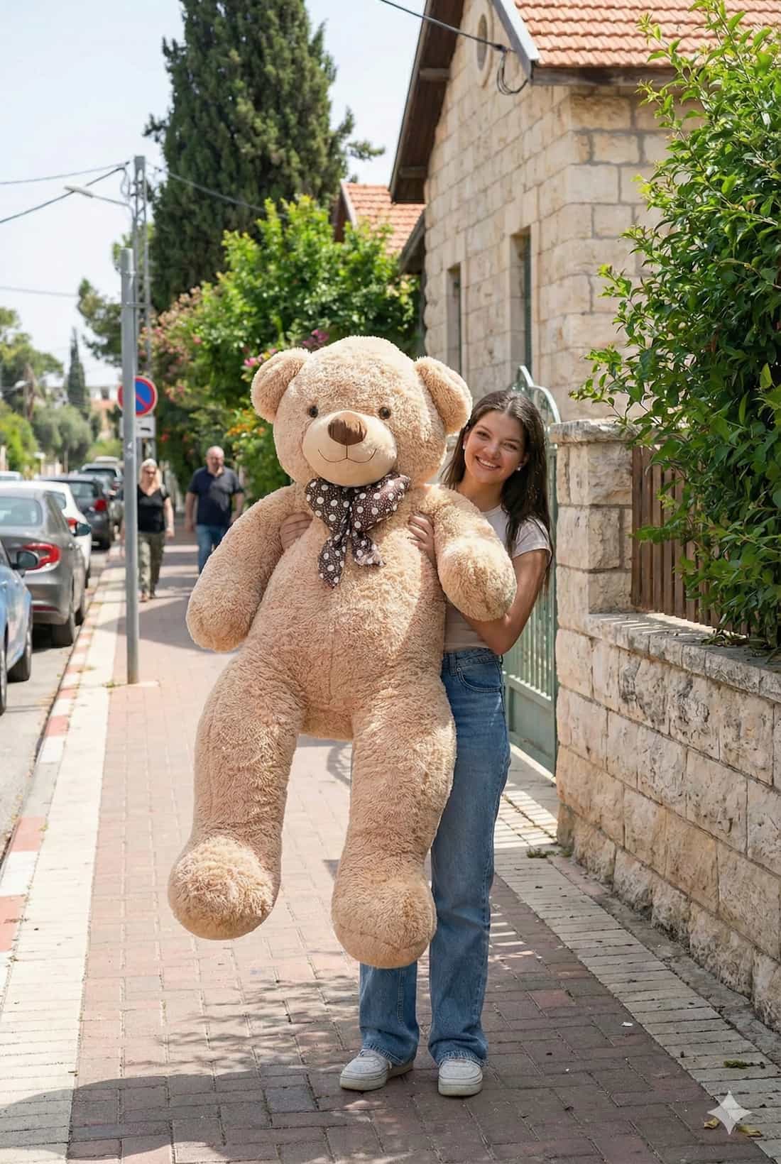 דובי ענק מטר וחצי XXL – צבע מוקה